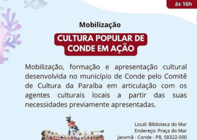 A Cultura Popular de Conde em Ação